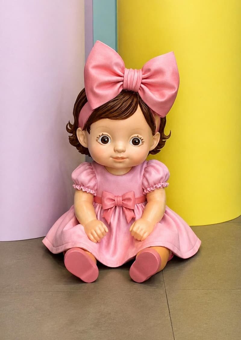 Boneca feita em impressão 3D
