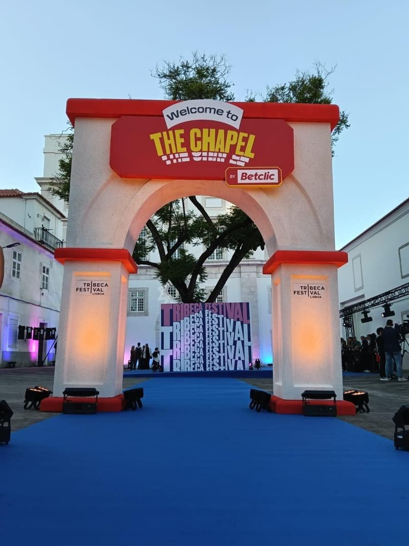 Arco de entrada The Chapel para a Betclic