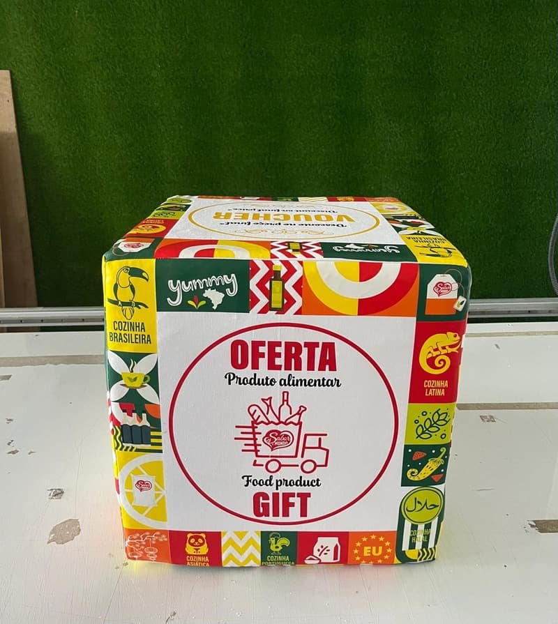 Cubo promocional Sabor do Mundo